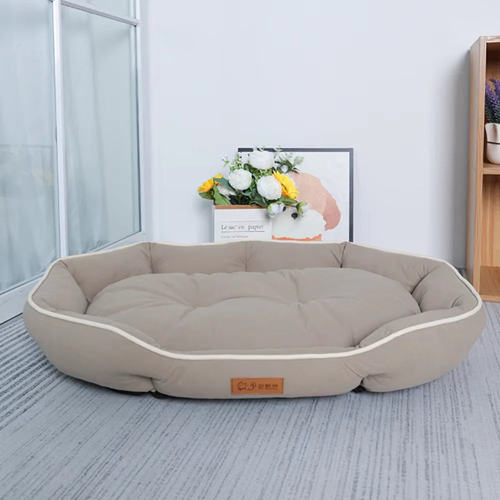 Pet Sofa Bed for Dogs or Cats in different colour & sizes - Pink, Green, Grey, Khaki