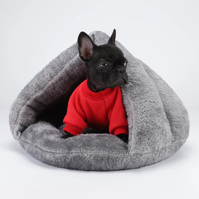 Dog & Cat Soft Beds  - Warm, safe and comfortable. In grey or Pink ONLY, Small, Medium and Large and Washable