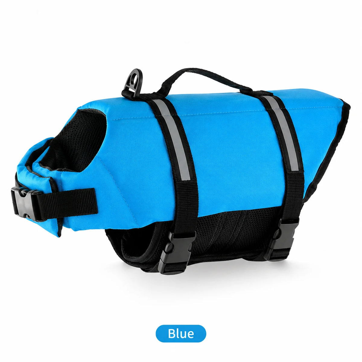 Dog Life Jacket Reflective Adjustable & with Rescue Handle