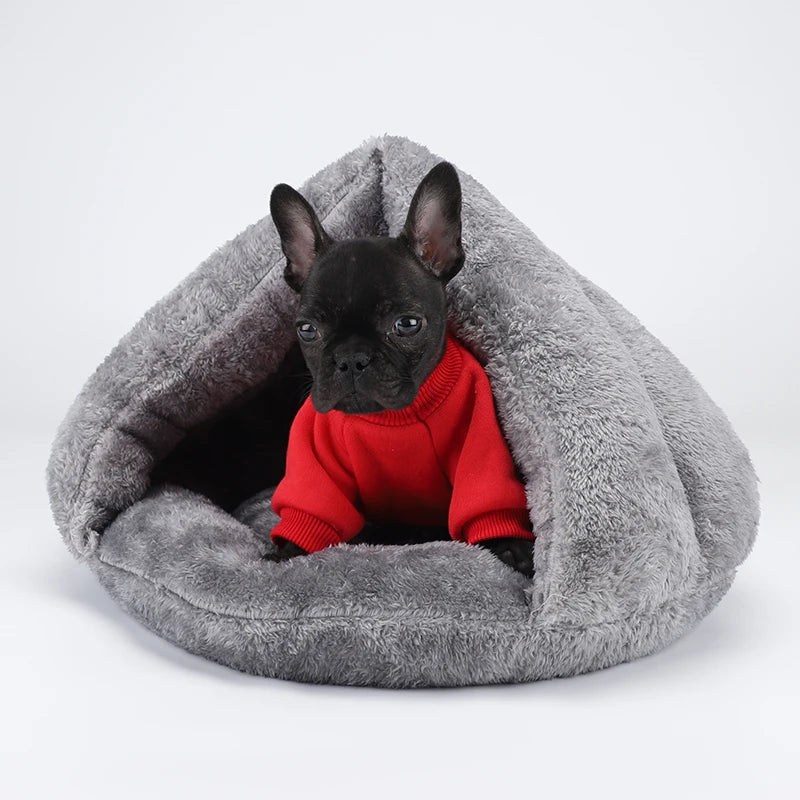 Dog & Cat Soft Beds  - Warm, safe and comfortable. In grey or Pink ONLY, Small, Medium and Large and Washable