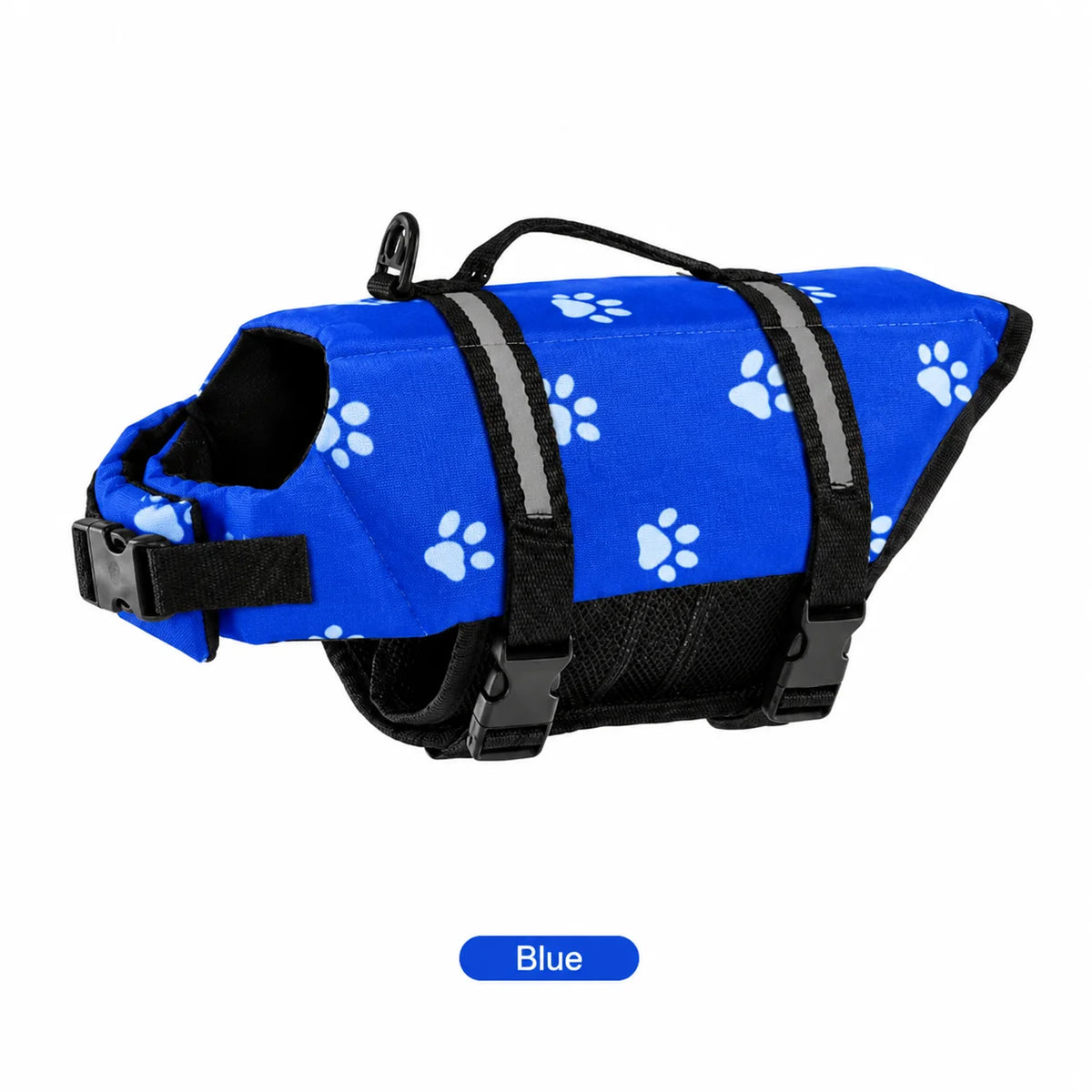 Dog Life Jacket Reflective Adjustable & with Rescue Handle