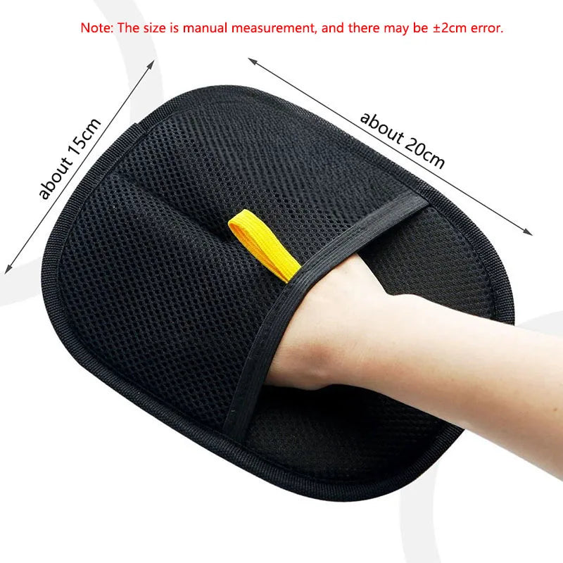 Pet Hair Removal Glove perfect for Dog and Cat hair removal from Sofas, Carpet and clothes.
