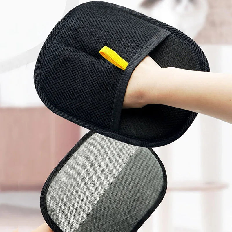 Pet Hair Removal Glove perfect for Dog and Cat hair removal from Sofas, Carpet and clothes.