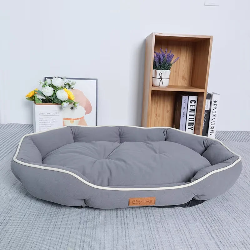 Pet Sofa Bed for Dogs or Cats in different colour & sizes - Pink, Green, Grey, Khaki