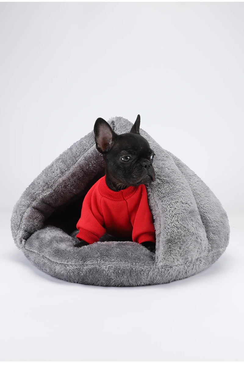 Dog & Cat Soft Beds  - Warm, safe and comfortable. In grey or Pink ONLY, Small, Medium and Large and Washable