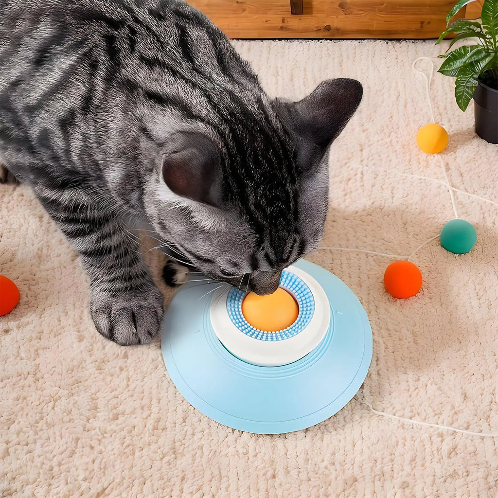 Pet Licking Bowl with Suction Cup. Great for Pet Tongue Cleaning, Smell & Calming for Dogs & Cat Wet Food