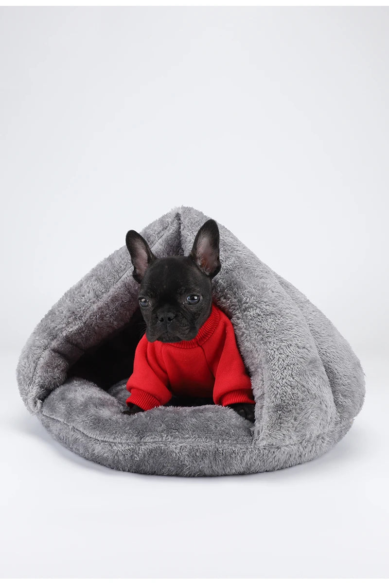Dog & Cat Soft Beds  - Warm, safe and comfortable. In grey or Pink ONLY, Small, Medium and Large and Washable