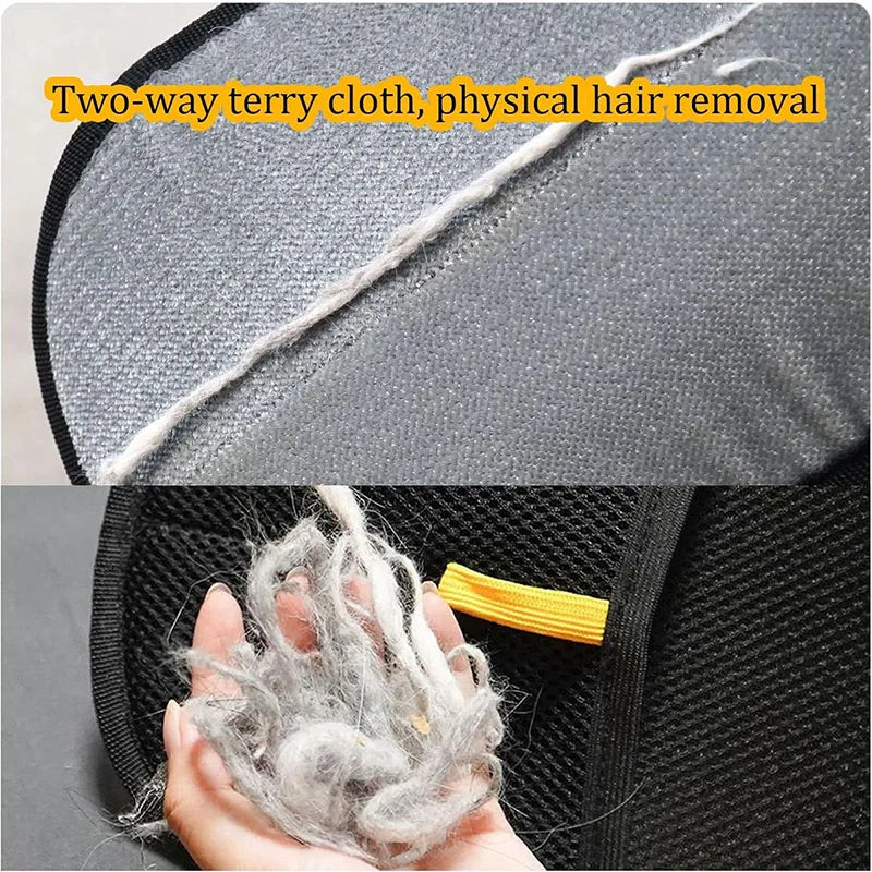 Pet Hair Removal Glove perfect for Dog and Cat hair removal from Sofas, Carpet and clothes.