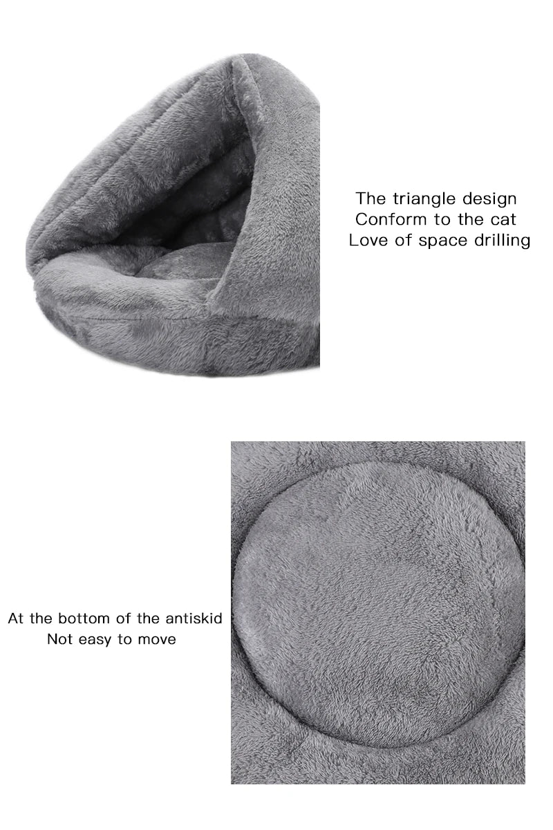 Dog & Cat Soft Beds  - Warm, safe and comfortable. In grey or Pink ONLY, Small, Medium and Large and Washable