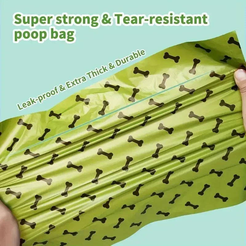 Dog /Cat Poop Bags for dogs Various Pcs Refill Poo Bags 15 Bags in a Roll