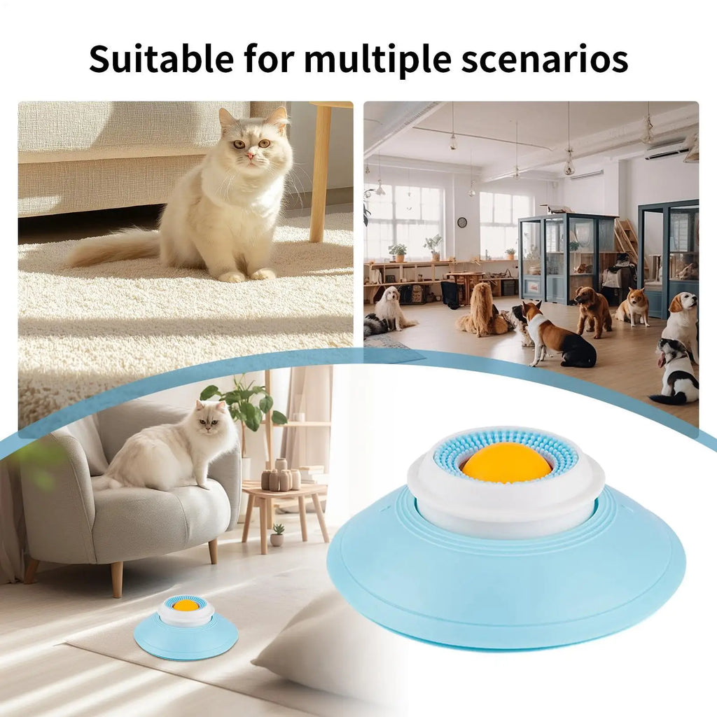 Pet Licking Bowl with Suction Cup. Great for Pet Tongue Cleaning, Smell & Calming for Dogs & Cat Wet Food