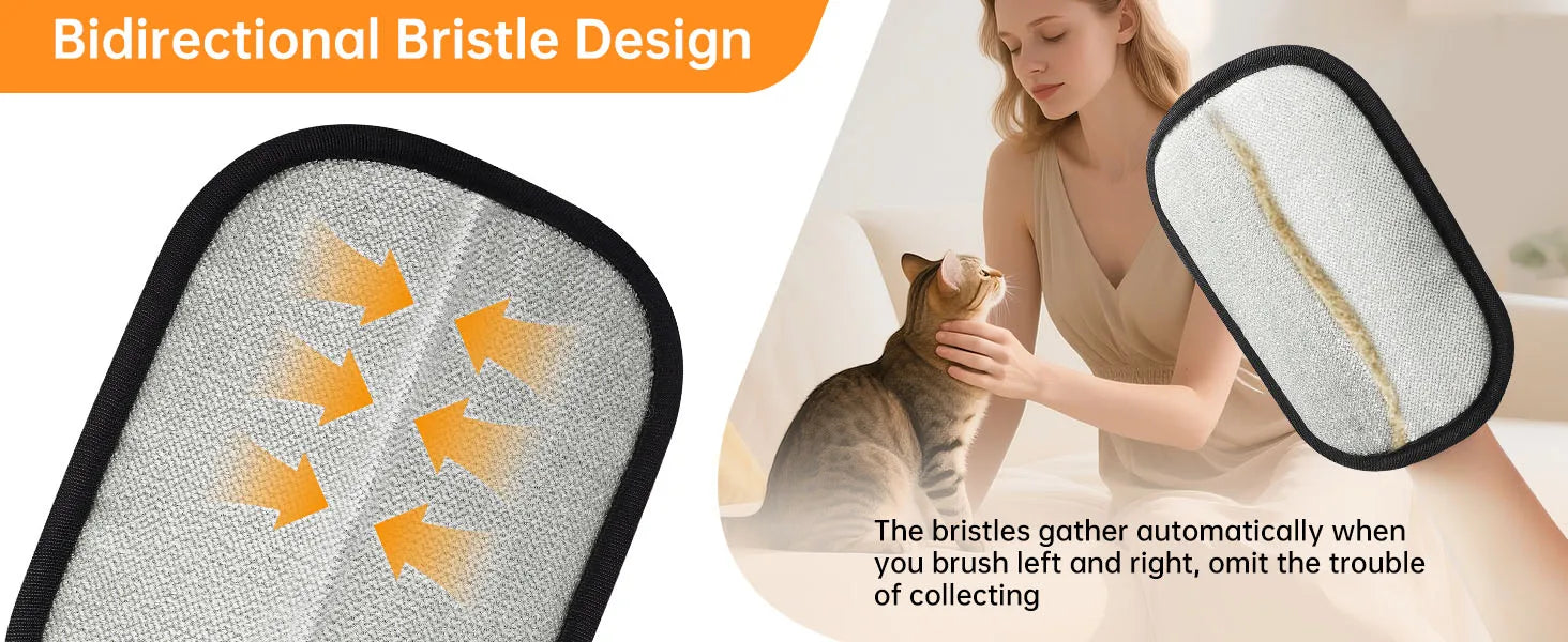 Magic Pet Static Hair Removal Gloves. Grooming mit for your Cat or Dog.