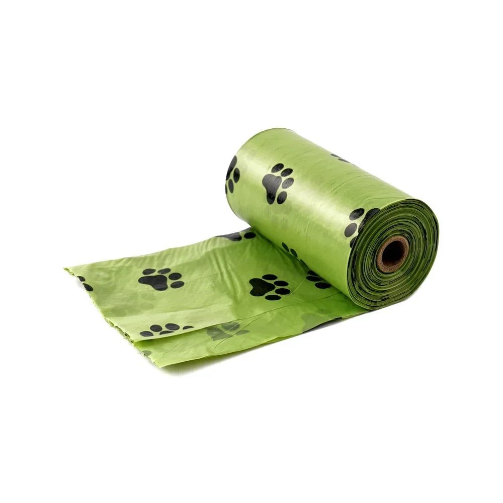 Dog /Cat Poop Bags for dogs Various Pcs Refill Poo Bags 15 Bags in a Roll